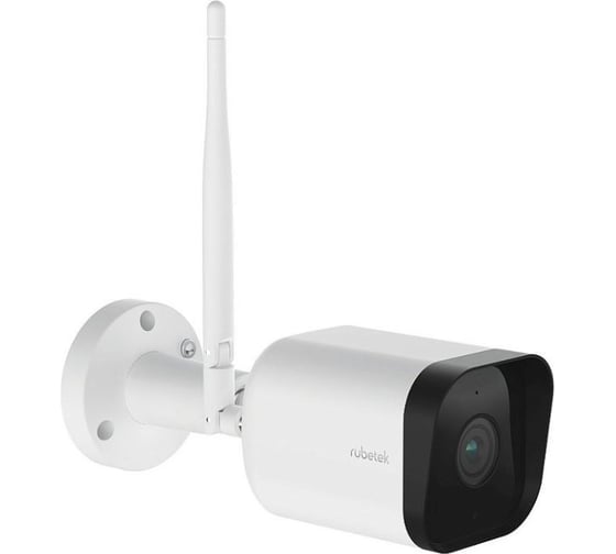 Видеокамера стационарная Rubetek Full HD, обзор 100°, белая RV-3426/Wh