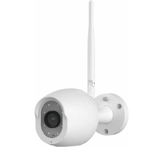 Видеокамера RUBETEK Full HD, обзор 100°, белая RV-3424/Wh