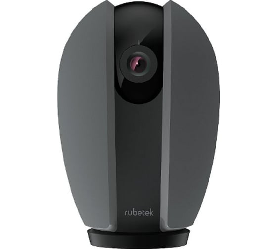 Видеокамера поворотная Rubetek Full HD 2 Мп, CMOS 1/2.9", объектив 3.6 мм F2.0, Wi-Fi 2.4/5 ГГц, ONVIF/WebRTC/RTSP, microSD, IP20, серая RV-3421/G