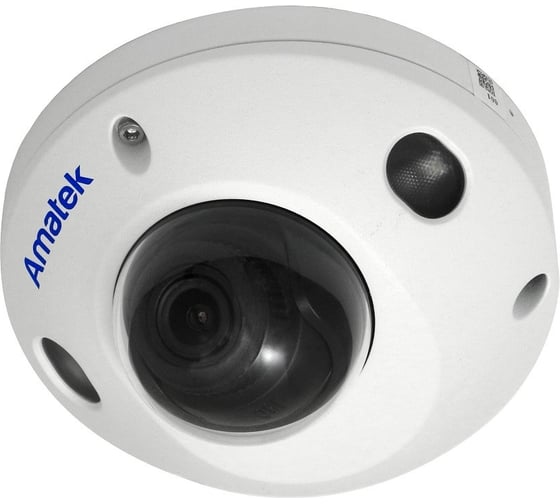 Видеокамера IP купольная Amatek 2.8 мм с микрофоном AC-IDV503K 7001051