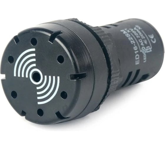Оповещатель звуковой HLT PBT-16-22BM 230В LED (уп./10 шт) 085-09-091