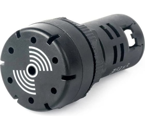 Оповещатель звуковой HLT PBT-16-22BM 24В LED (уп./10 шт) 085-09-090