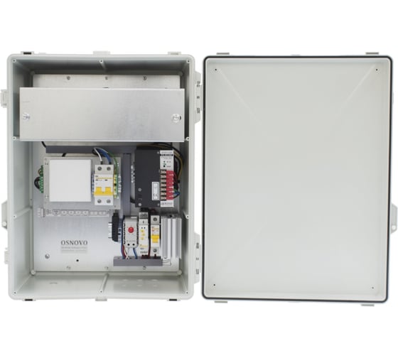 Уличный Web-управляемый PoE коммутатор OSNOVO SW-80402-WMU(port 90W) на 6 портов с резервным питанием 15080