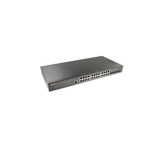 Управляемый L2+ коммутатор OSNOVO SW-24G4X-L2 Gigabit Ethernet на 28 портов. 14900