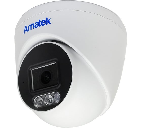 Видеокамера IP купольная Amatek AC-ID402X 2.8 мм с микрофоном 7001074