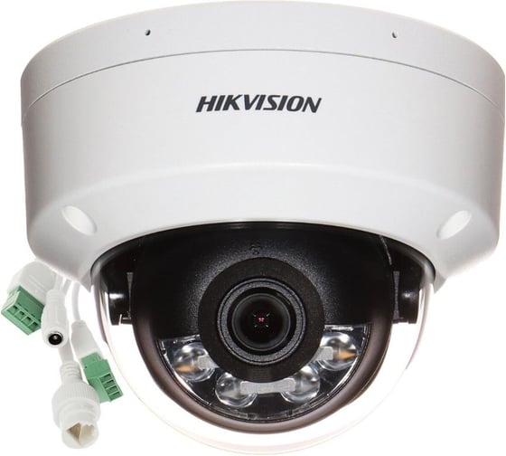 Видеокамера IP Hikvision DS-2CD2123G2-LIS2U(2.8mm) 2.8-2.8мм цвет корпуса: белый 2165098