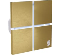 4 кнопочный выключатель SIBLING Люкс Powerlite-LS4G золотой 00-00012907