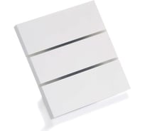 3 кнопочный выключатель SIBLING Люкс Powerlite-LS3W без 0 белый 00-00012913