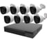 Комплект видеонаблюдения IVUE IP уличный на 8 камер 3MPX, шт, IVUE-4MP IPC-B8 1