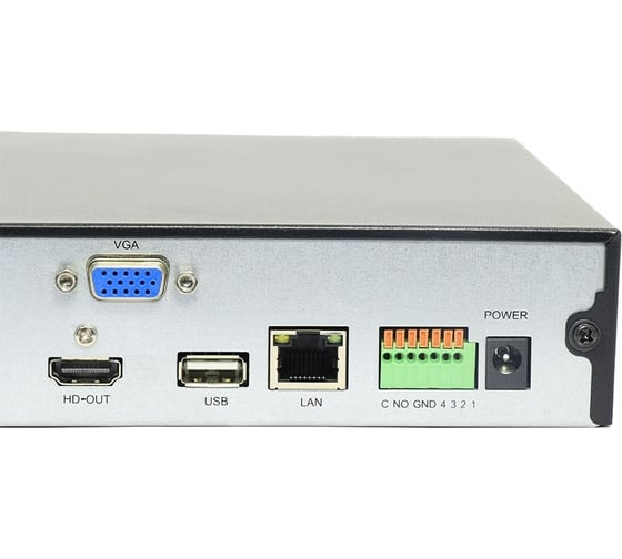 Сетевой IP видеорегистратор Amatek AR-N1642FP/8P с разрешением до 8 Мп 7000429