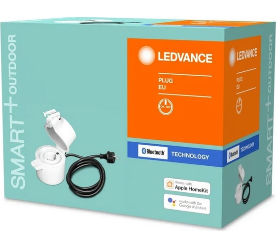 Умная розетка LEDVANCE SMART BT OUTDOOR PLUG EU 8X1 GF LEDV 4058075503106
