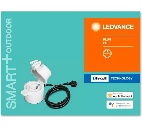Умная розетка LEDVANCE SMART BT OUTDOOR PLUG EU 8X1 GF LEDV 4058075503106
