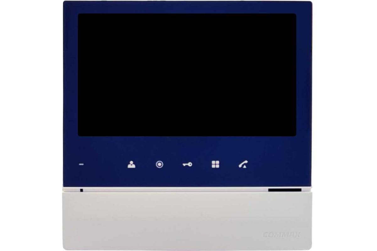 Цветной видеодомофон COMMAX CDV-70H2 синий CDV-70H2(синий) - выгодная ...