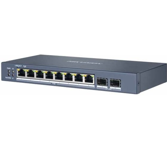 PoE-коммутатор Hikvision DS-3E1510P-E Ethernet УТ-00028226 1
