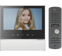 Комплект видеодомофона и вызывной панели COMMAX CDV-70H2(WhiteBlackSmog)/AVC305S