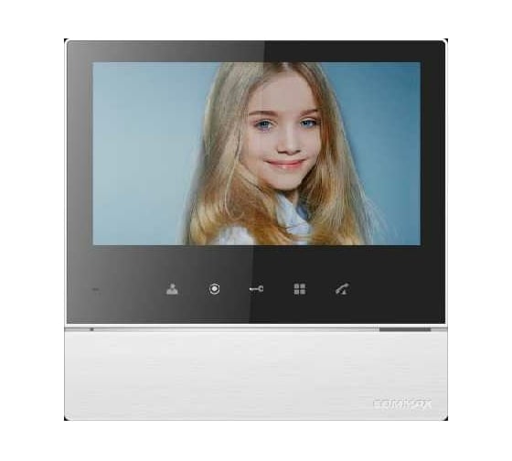 Комплект видеодомофона и вызывной панели COMMAX CDV-70H2(WhiteBlackSmog)/AVC305S