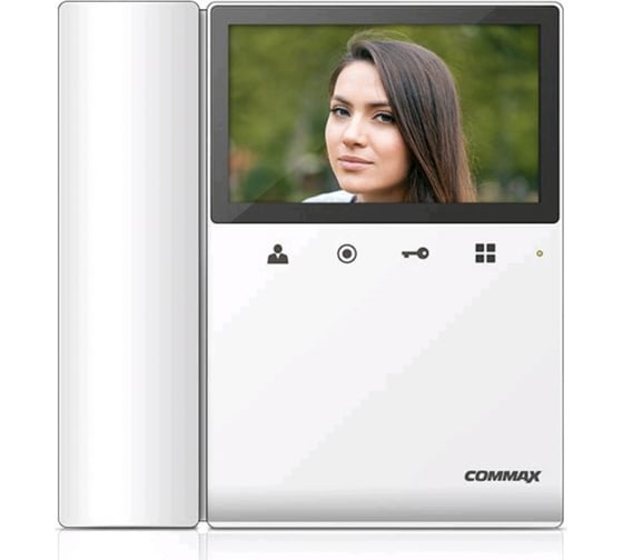 Комплект видеодомофона и вызывной панели COMMAX CDV-43K2(White)/AVC305S