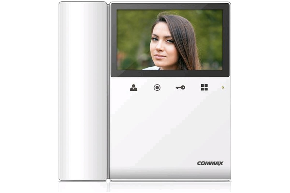 Комплект видеодомофона и вызывной панели COMMAX CDV-43K(White/AVC305S ...