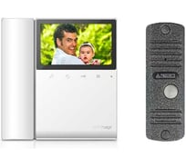 Комплект видеодомофона и вызывной панели COMMAX CDV-43K(White/AVC305S