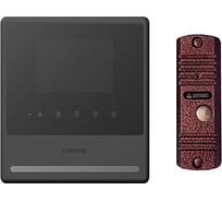 Комплект видеодомофона и вызывной панели COMMAX CDV-43Y( Black)/AVC305 CDV-43Y(Black)/AVC305