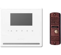 Комплект видеодомофона и вызывной панели COMMAX CDV-43Y(White)/AVC305