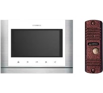 Комплект видеодомофона и вызывной панели COMMAX CDV-704MA(White)/AVC305