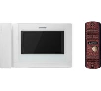 Комплект видеодомофона и вызывной панели COMMAX CDV-704MHA(White)/AVC305