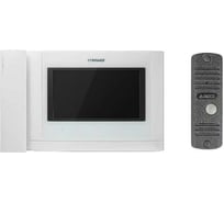 Комплект видеодомофона и вызывной панели COMMAX CDV-704MHA(White)/AVC305S