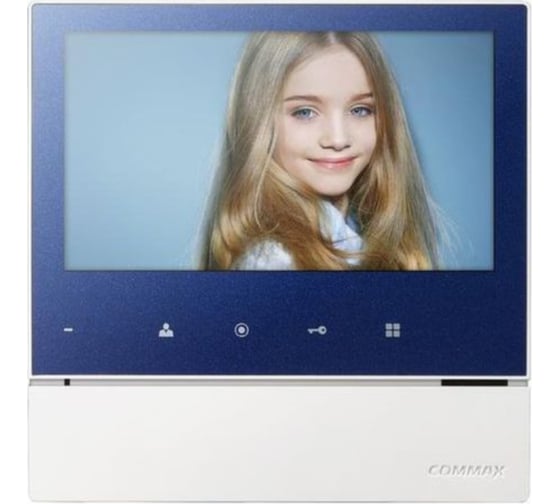 Комплект видеодомофона и вызывной панели COMMAX CDV-70H2(Blue)/AVC305B