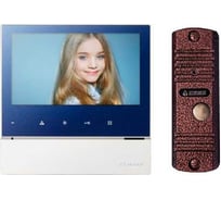 Комплект видеодомофона и вызывной панели COMMAX CDV-70H2(Blue)/AVC305