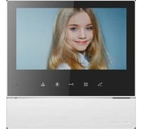 Комплект видеодомофона и вызывной панели COMMAX CDV-70H2(WhiteBlackSmog)/AVC305