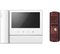 Комплект видеодомофона и вызывной панели COMMAX CDV-70NM(White)/AVC305
