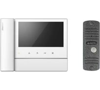 Комплект видеодомофона и вызывной панели COMMAX CDV-70NM(White)/AVC305S