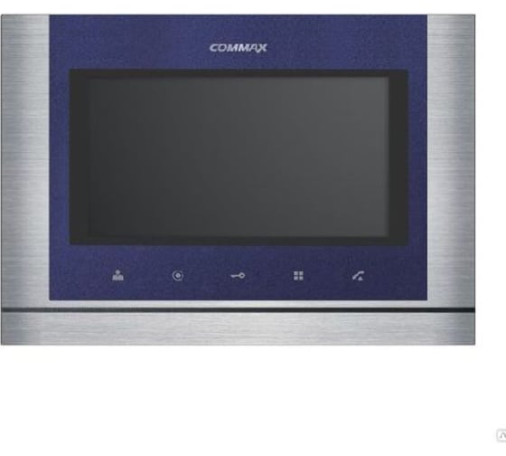 Комплект видеодомофона и вызывной панели COMMAX CDV-704MA(Blue)/AVC305B