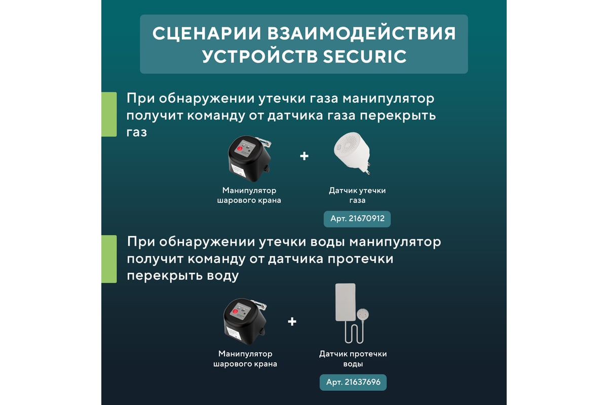 Умный Wi-Fi манипулятор шарового крана SECURIC SEC-PL-101 - выгодная цена,  отзывы, характеристики, фото - купить в Москве и РФ