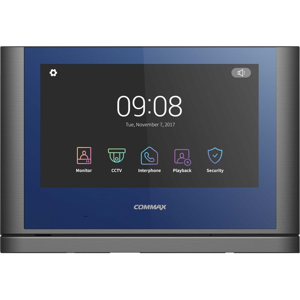 Цветной видеодомофон COMMAX CDV-1024MA (Cерый) CDV-1024MA(METALO-GREY ...