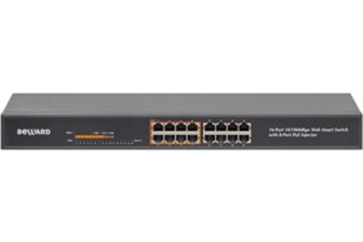 Управляемый коммутатор Beward STW-16P8 16 портов 00000000044 - выгодная ...