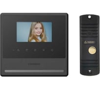 Комплект видеодомофона и вызывной панели COMMAX CDV-43Y( Black)/AVC305B CDV-43Y(Black)/AVC305B
