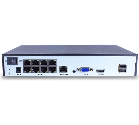 IP видеорегистратор PS-link 3108P на 8 каналов с POE и поддержкой 5Мп камер 1715