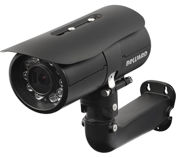 Цилиндрическая уличная камера видеонаблюдения Beward B2520RZK IR Vario Black 00000007944