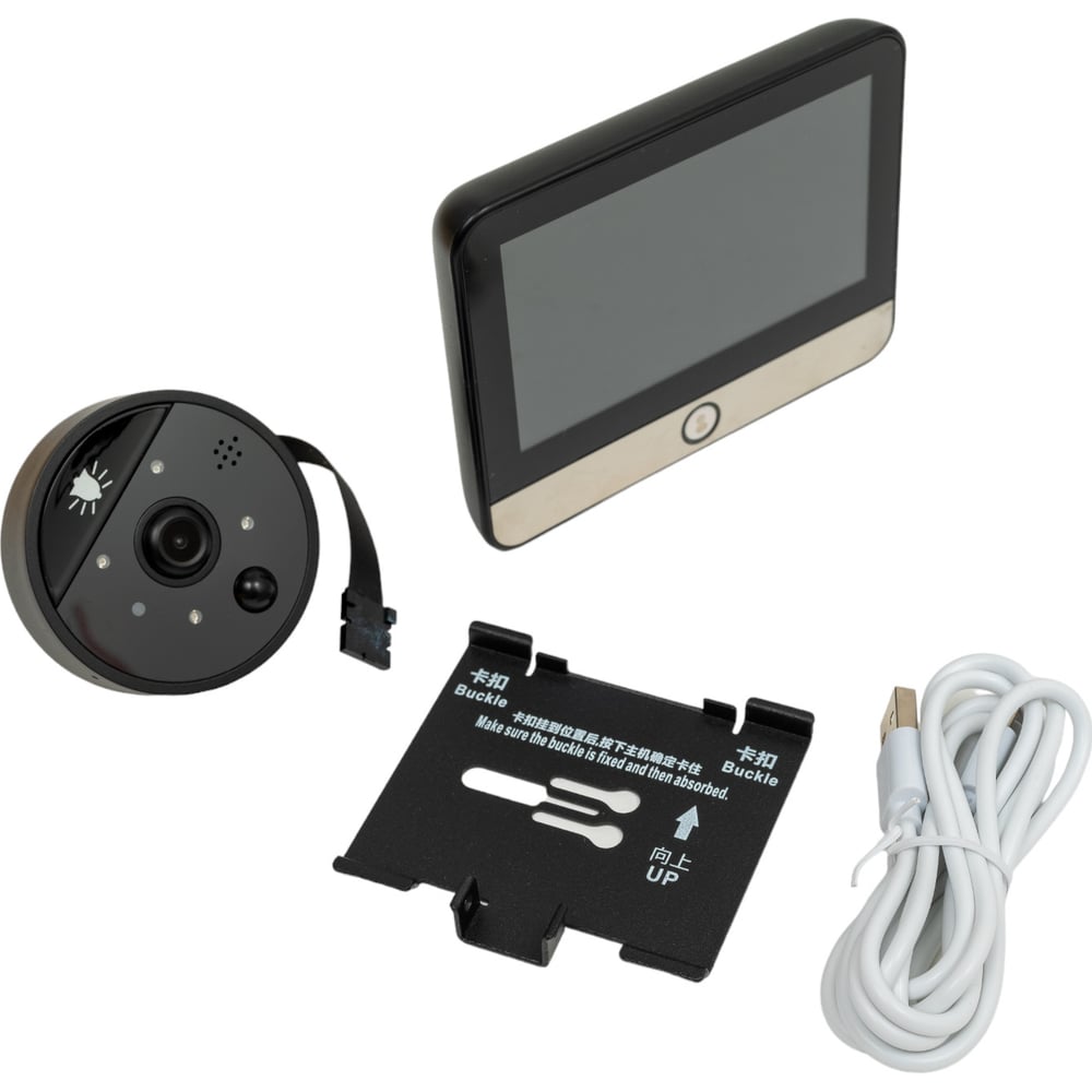Умный дверной глазок с монитором Nayun Smart Video Intercom NY-PDV-01 ...