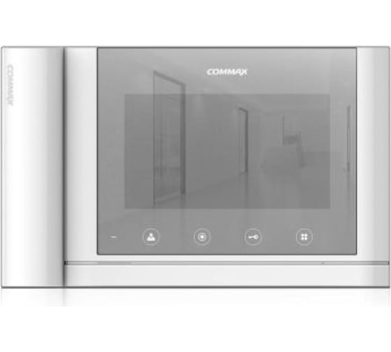 Видеодомофон COMMAX цветной CDV-70MH (MIRROR Белый) CDV-70MH(MIRROR-WHITE) 1