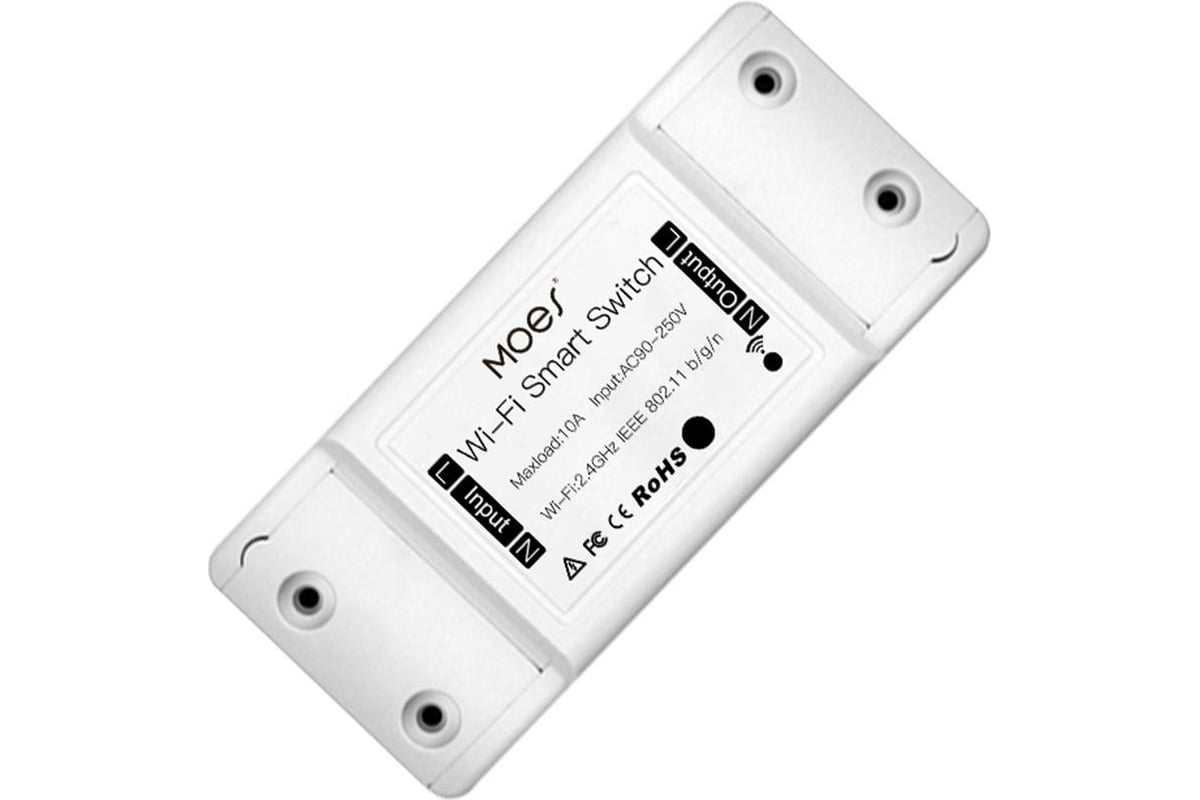 Умный переключатель Moes WIFI SMART SWITCH модели - with WIFI+Bluetooth  chip MS-101