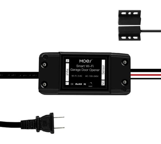 Умный открыватель гаражных дверей Moes Wi-Fi SMART GARAGE DOOR OPENER модели MS-102
