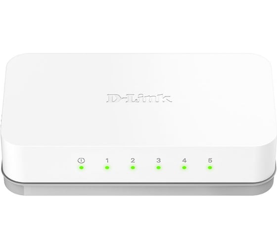 Неуправляемый коммутатор d-link с 5 портами 10/100Base-TX DES-1005C/B1A 1