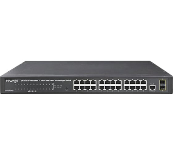 Управляемый коммутатор Beward GS-4210-24T2S 26 портов 00000008019 1