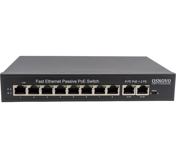 PoE коммутатор OSNOVO SW-21000/A 120W УТ-00027359