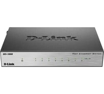 Неуправляемый коммутатор с 8 портами d-link 10/100Base-TX DES-1008D/L2B