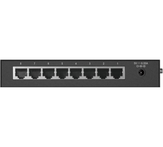 Неуправляемый коммутатор с 8 портами d-link 10/100Base-TX DES-1008D/L2B