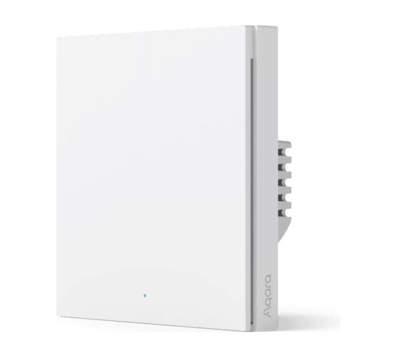 Умный выключатель AQARA одноклавишный с нейтралью Smart Wall WS-EUK03 00-01021725